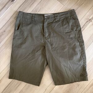 Reef  Woman’s Avalon Walk Shorts Green Beach Outdoor Stretch Size 14